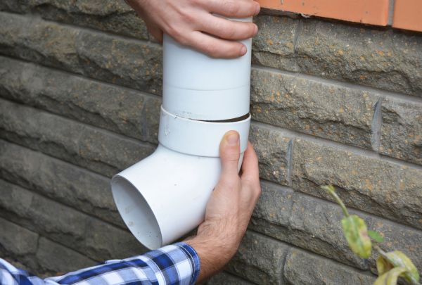 Drainage Downspout Repair in Richmond