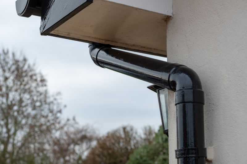 Porch Downspout Installation